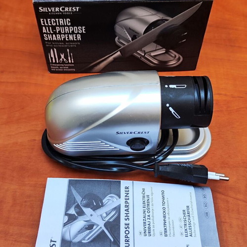 SilverCrest Electric Sharpener 3 in 1 like new