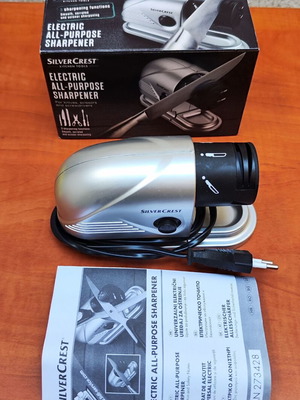 SilverCrest Electric Sharpener 3 in 1 like new
