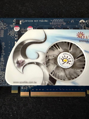 Κάρτα γραφικών Sparkle NVIDIA GT220 1GB VRAM μεταχειρισμένη δοκιμασμένη