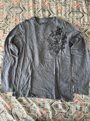 Polo Ralph Lauren long sleeve shirt like new, grey, size M