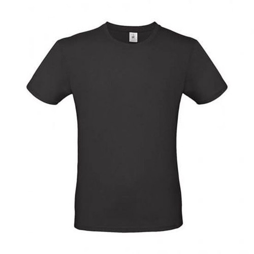 Мъжки тениски B&C комплект от 3, 100% памук, черни, XXL, нови
