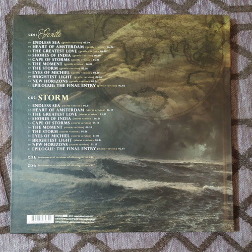The Gentle Storm The Diary Deluxe 4xCD Artbook box set used, rock