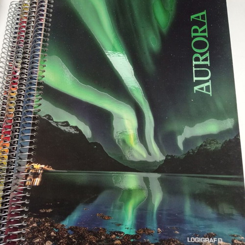 Spiral notebooks used 21x29 cm, pack of 6, 2 subjects