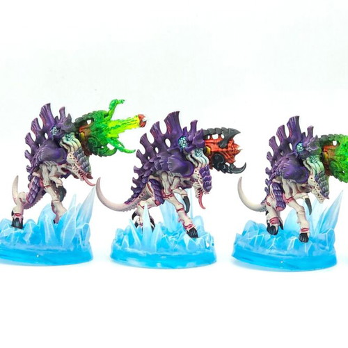 Tyranid Army Bundle new, painted Warhammer 40k miniatures