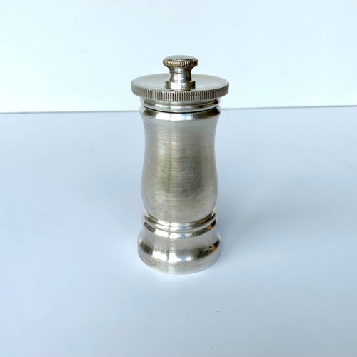 Silver-plated vintage 1960/70s grinder used decorative item
