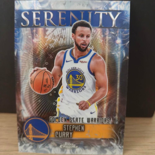 2025-26 Topps Chrome SY-3 Stephen Curry Serenity Refractor card new