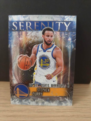 2025-26 Topps Chrome SY-3 Stephen Curry Serenity Refractor card new