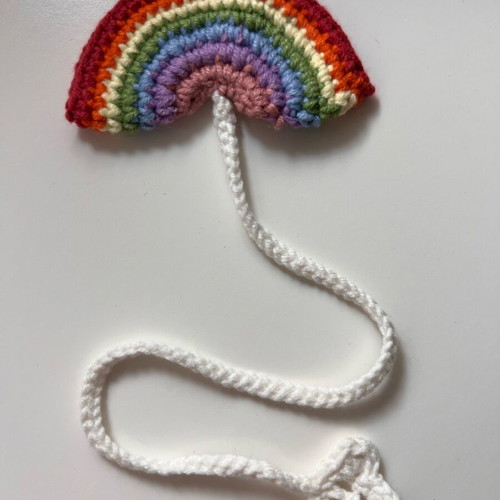 Rainbow Handmade Bookmark new