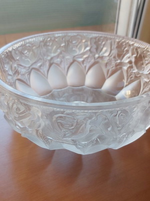 Crystal fruit bowl new 22 cm