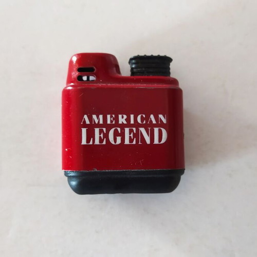 American legend lighter used, mini metal (3x4cm)