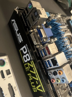 Asus P8 Z77-V LE Plus μητρική μεταχειρισμένη, socket 1155, Intel 2ης και 3ης γενιάς