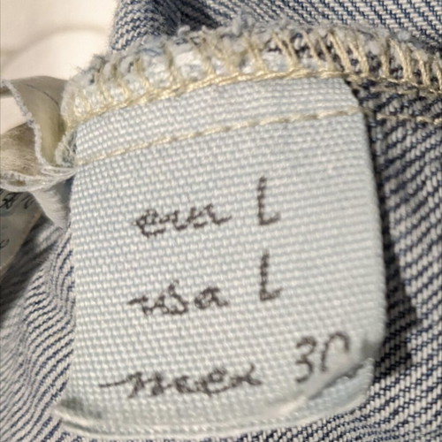 Zara Trf denim jean jacket like new, slim fit, size L/30