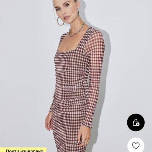 LeGer dress size M like new, brown