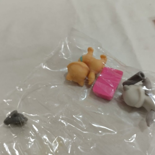 Littlest Pet Shop Cutesy Kittens with Kitten Playhouse Kenner 1992 new