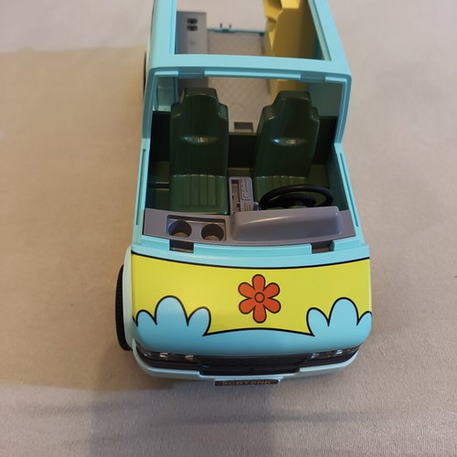Playmobil Scooby Doo The Mystery Machine vehicle used, with missing parts