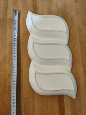 Serving platter used for nuts and spreads