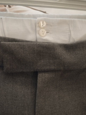 Pull & Bear gray vest and pants set like new