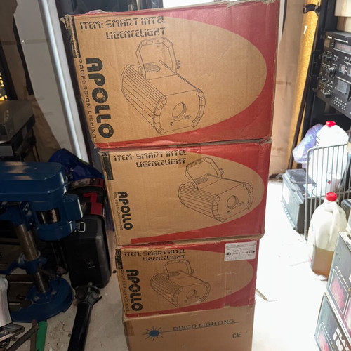 Apollo Smart DJ Light set of 4 new professional disco lights