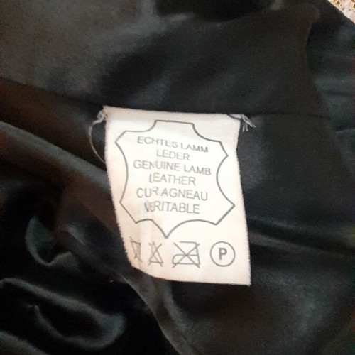 Dino Micheli leather jacket size 38 Small like new, black