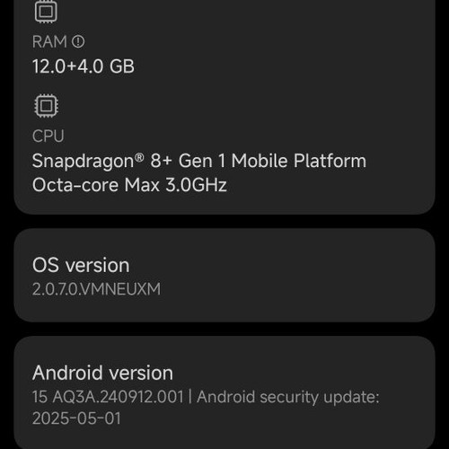 Poco F5 Pro 12gb-256gb στο κουτί του.