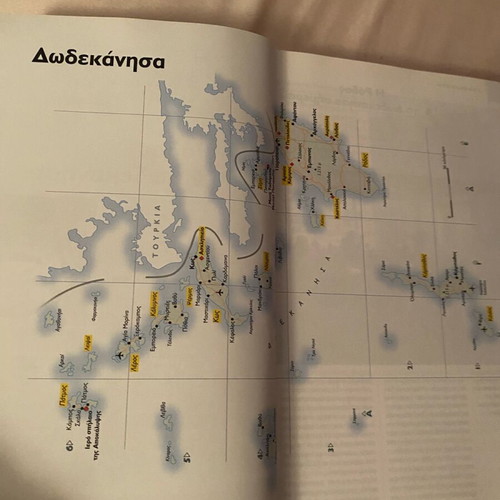 National Geographic Traveler Rhodes & Dodecanese travel guide used