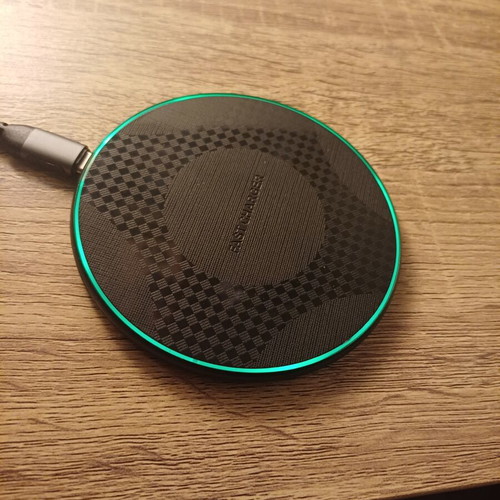 Wireless charger with type C cable, new