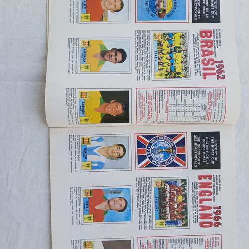 Panini Mexico 1970 Official Reprint Album like new