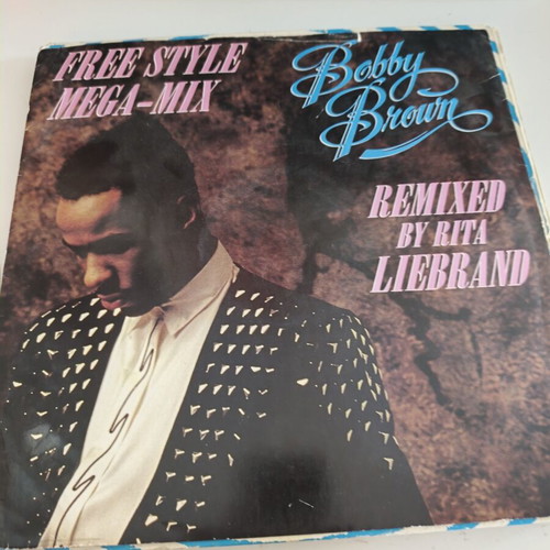 Bobby Brown vinyl maxi single remixed by Rita Liebrand used, electronic