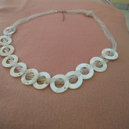 Long summer necklace