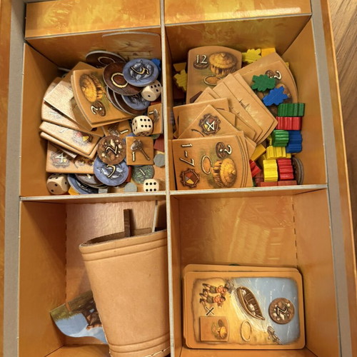 Stone Age Kaissa board game, complete