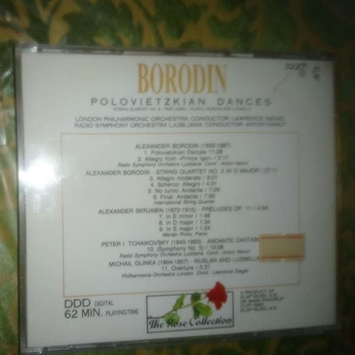 Borodin Polovetzkian Dance CD new