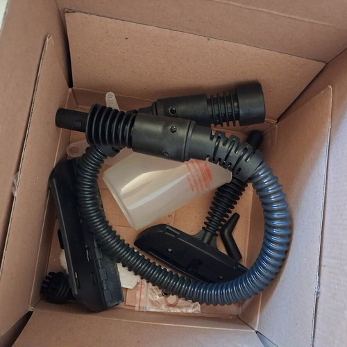 Crown SC-160H handheld steam cleaner like new with accessories and box