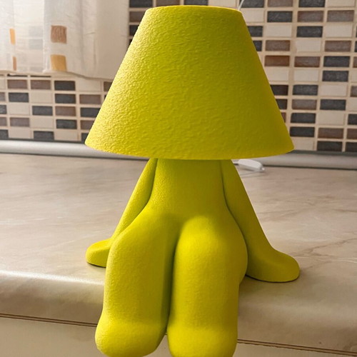 Sitting lamp made to order with bulb and USB cable