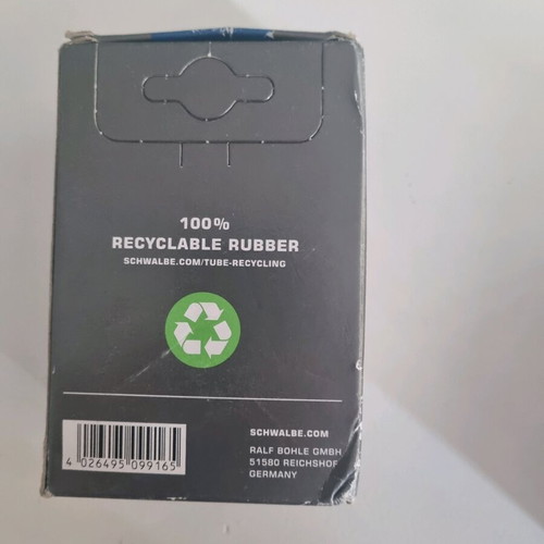 Schwalbe 26" AV13 bicycle inner tube new in packaging
