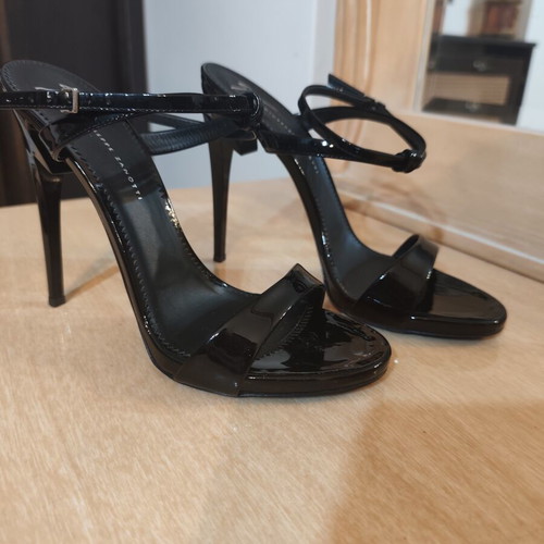 Giuseppe Zanotti high heels, black, size 39.5