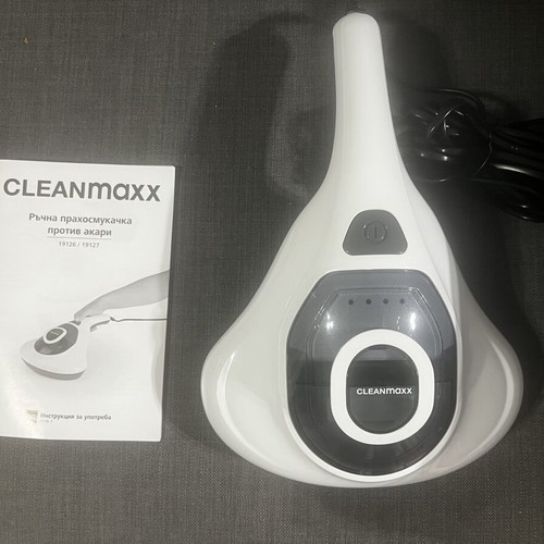 Cleanmaxx Dust Mite Vacuum Cleaner new, handheld with HEPA filter