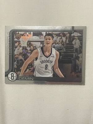 Egor Demin Topps chrome like new