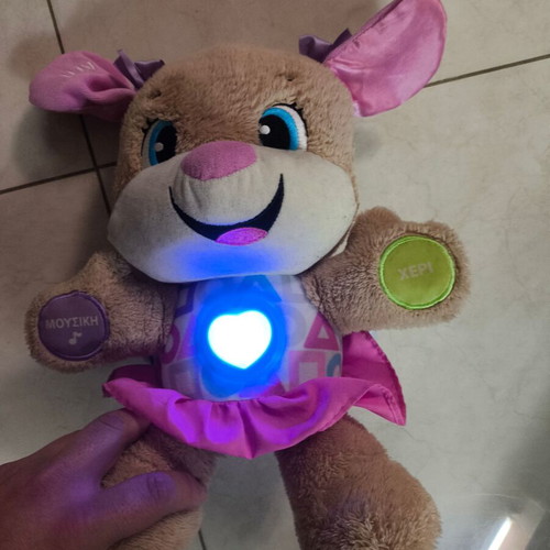 Phisher-Price Educational Plush Dog Used for Toddlers