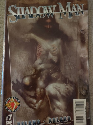 Shadowman #7 comic book like new, dark fantasy voodoo