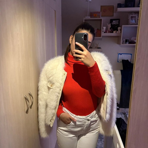 Zara turtleneck red like new, size S