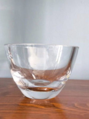 Vintage KROSNO POLAND GLASS Κρυστάλλινο μπωλ