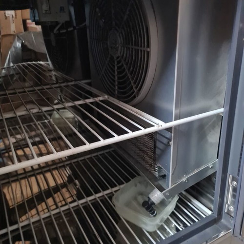 Professional Inox Counter Refrigerator 120x60cm 2 Doors New