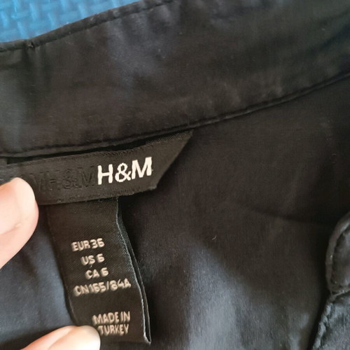 H& M Small Dress No 36 Like New Black