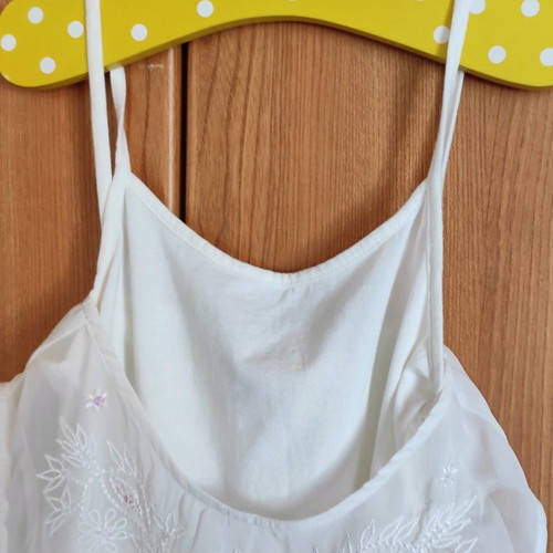 F&F T-shirt for 10-11 years girl new, white, size 140 cm