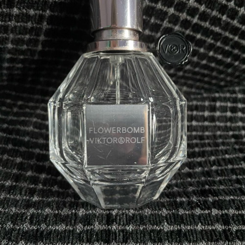 Flowerbomb Viktor&Rolf perfume bottle used 50ml empty