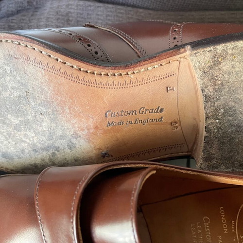 Church's Picaddily monk strap men's shoes like new, size 43.5