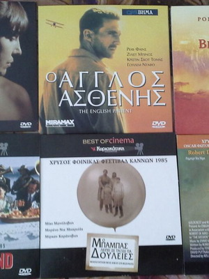 DVD movie set like new, pack of 6
