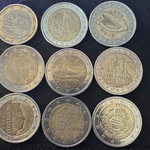 Collection of rare coins