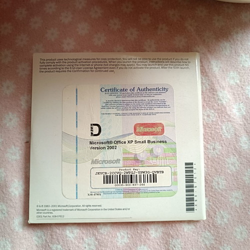 Microsoft Office software like new, no scratches