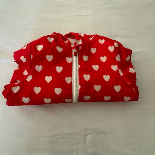 Mothercare jacket with lining for girl 2-3 years like new, red